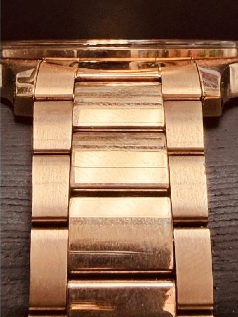 Movado Rose Gold-Tone Men's Watch with Sunray Dial